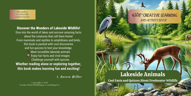 I. Aurora Wilder Lakeside Animals Front and Back Cover