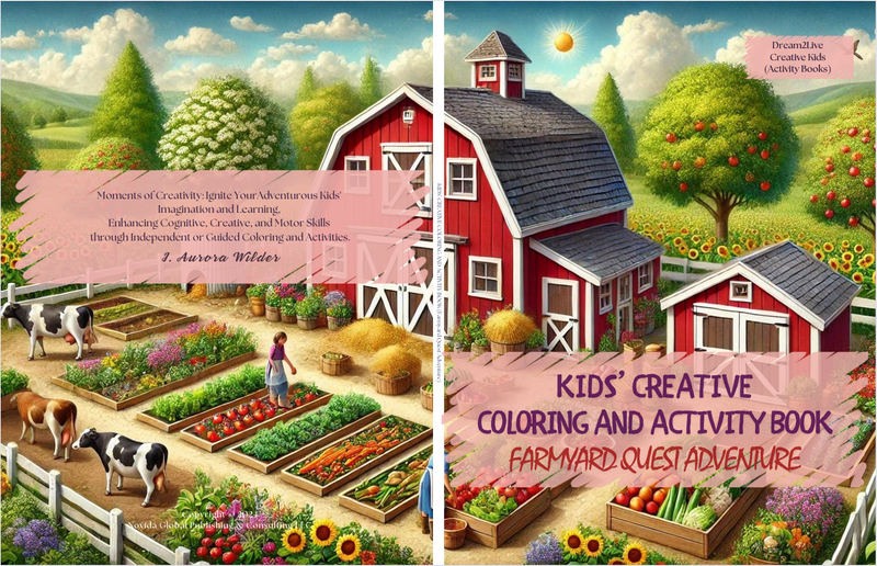I. Aurora Wilder Farm Yard Quest Adventure Front and Back Cover