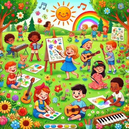 Nurturing Creativity in Children: The Role of Arts in Cognitive Development